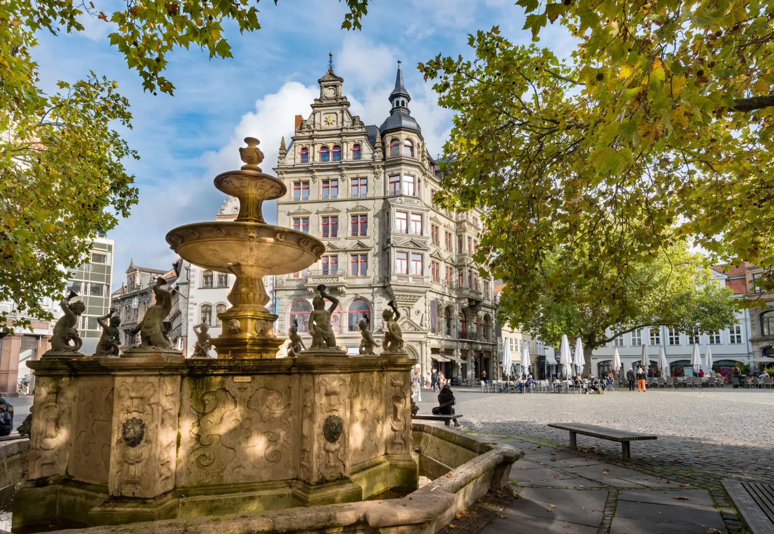Brunnen am Kohlmarkt in Braunschweig