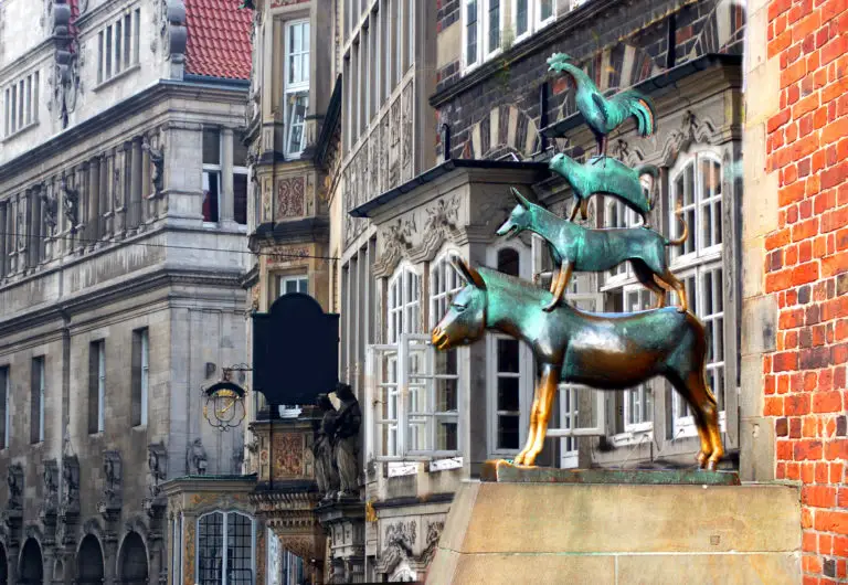 Denkmal der Bremer Stadtmusikanten in Bremen