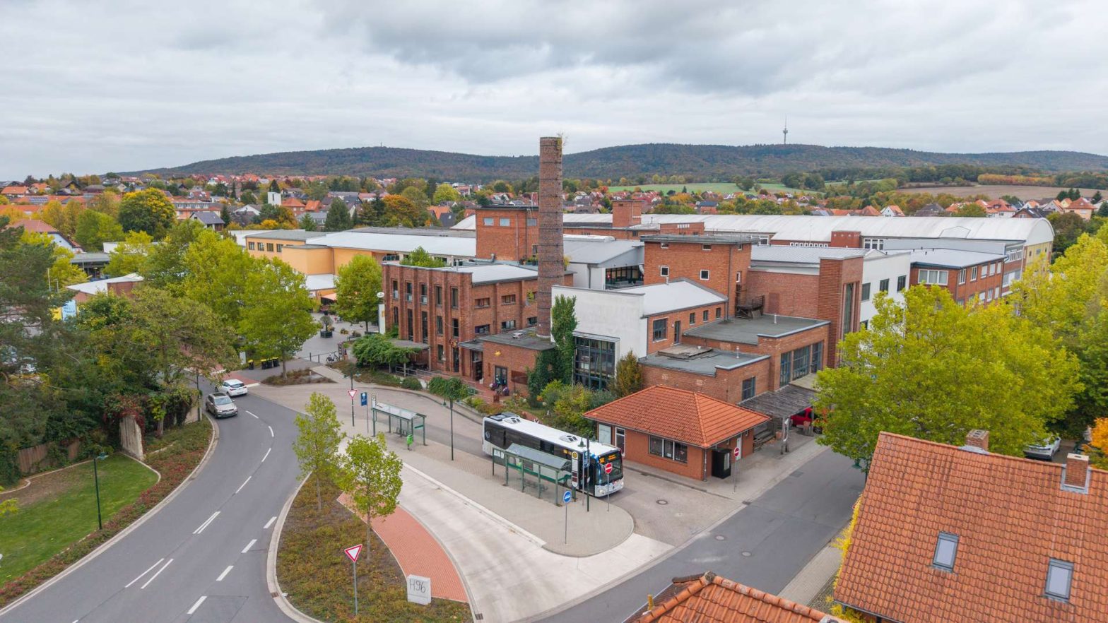 Zentrales Wahrzeichen der Region : Das Kesselhaus in Lauenau