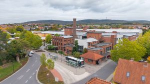Zentrales Wahrzeichen der Region : Das Kesselhaus in Lauenau