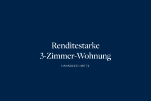 Hochparterre in Hannover Mitte