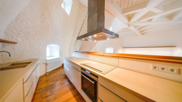 Küche mit Design-Elementen