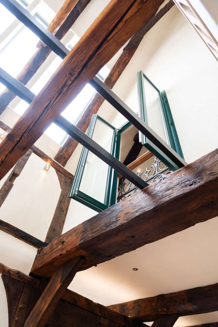 Detail Gebälk