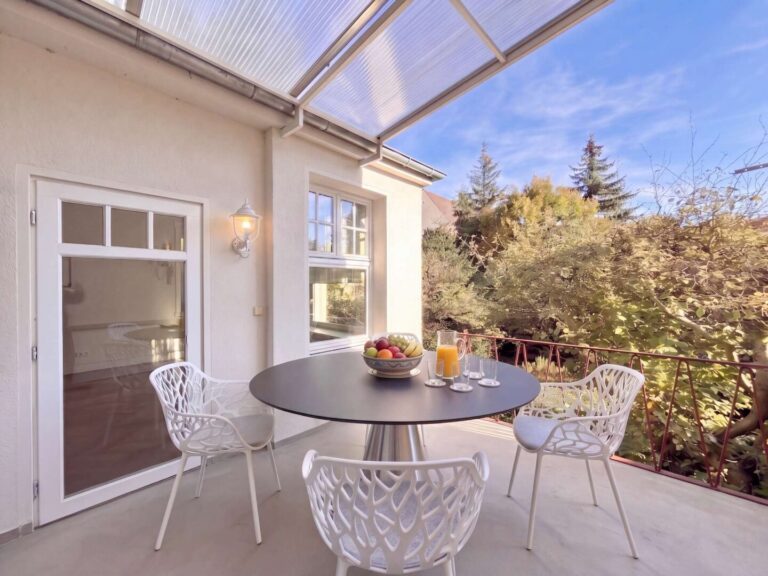 Überdachte Terrasse (Visualisierung)
