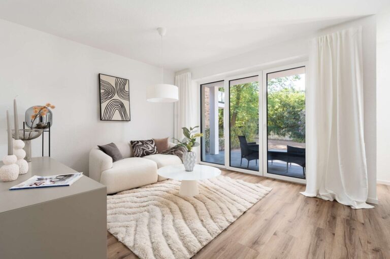 Wohnzimmer (Foto aus baugleicher Wohnung im EG)