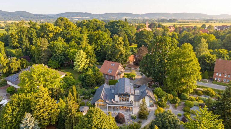 Exklusives Parkgrundstück mit zwei Wohnimmobilien in Rinteln