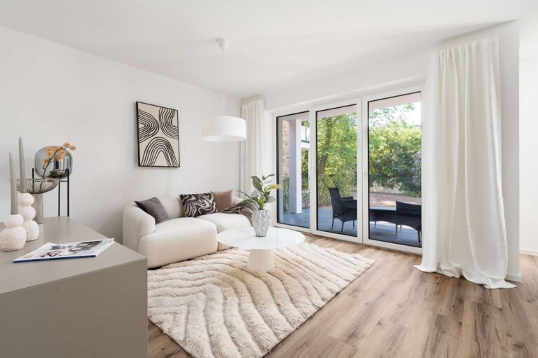 Wohnzimmer (Foto aus baugleicher Wohnung im EG)
