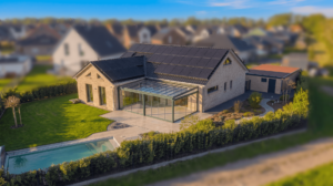 Premium-Neubau-Bungalow mit Pool und barrierearmem Wohnkonzept in Feldrandlage von Wathlingen