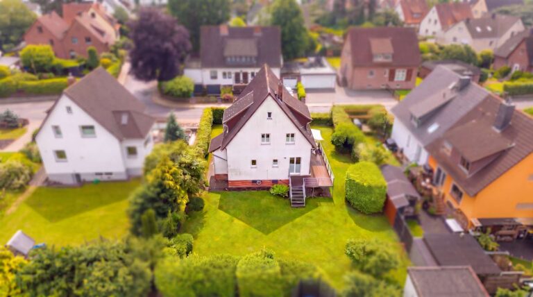 Luftaufnahme Garten