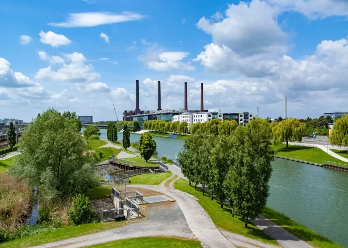 Kraftwerk in der Autostadt Wolfsburg